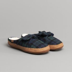 Toms Ivy Plaid Slippers